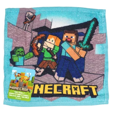 Minercarft kéztörlő törölköző 30*30 cm