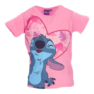 Lilo és Stitch póló rózsaszín
