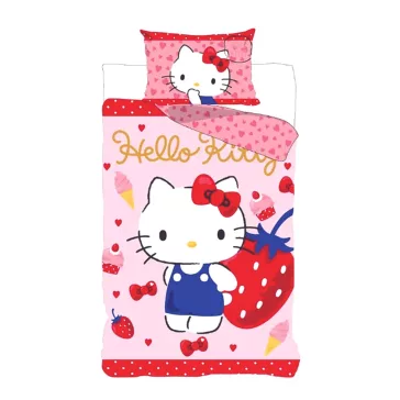 Hello Kitty ágyneműhuzat garnitúra gyerekeknek