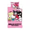 Hello Kitty 2 részes ágyneműhuzat garnitúra
