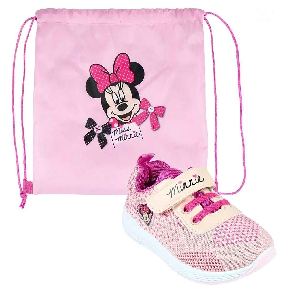 Minnie Egeres cipő tornazsákkal
