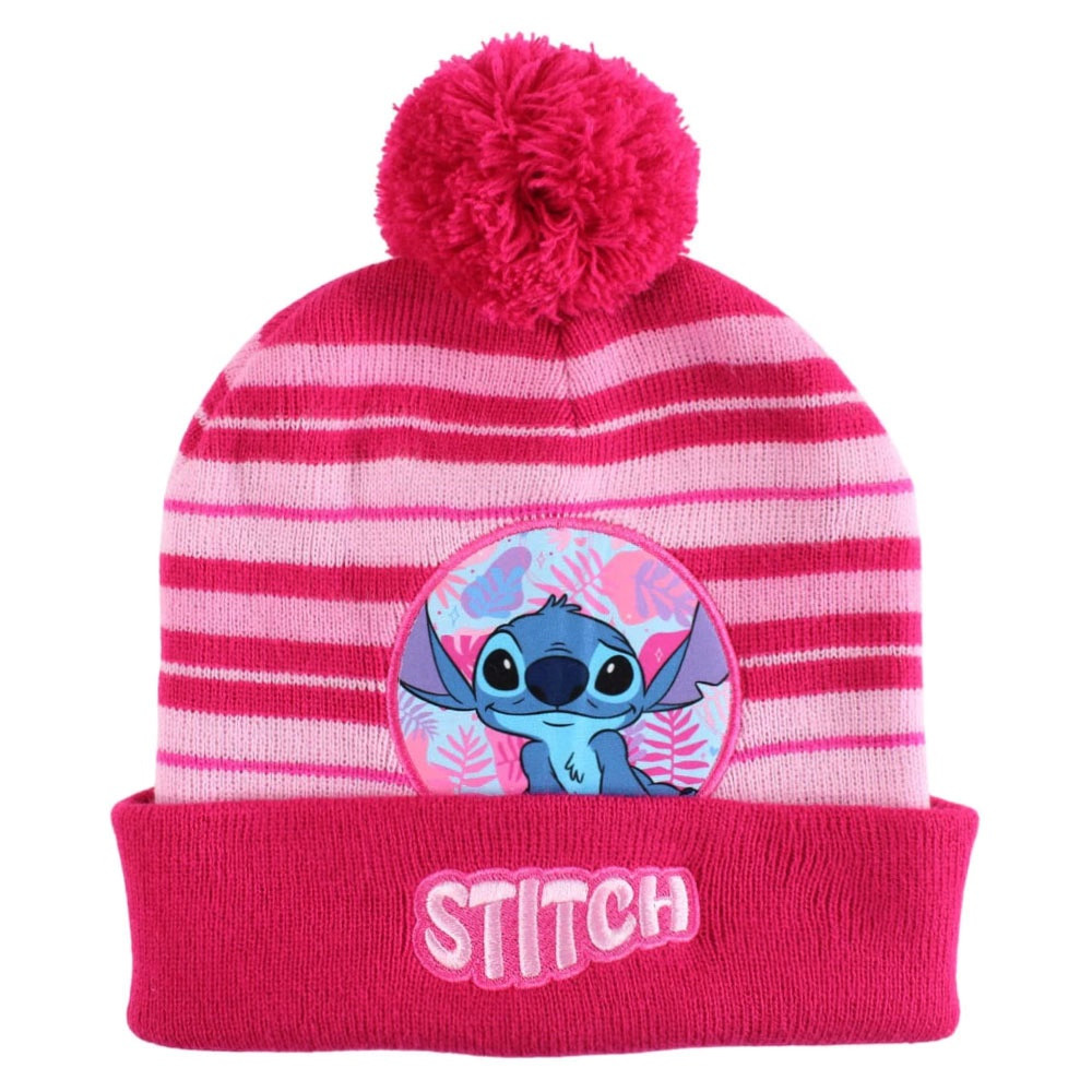 Stitch kislány bojtos sapka